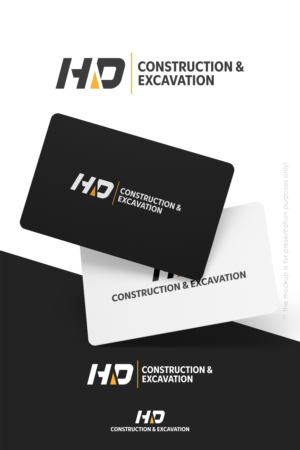 Design de Logo par Asya Logo pour HD construction & excavation  | Design #26570873