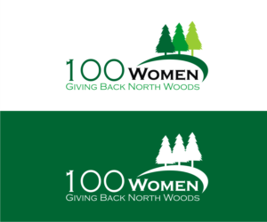 100 Women Giving Back North Woods | Logo Design by R16