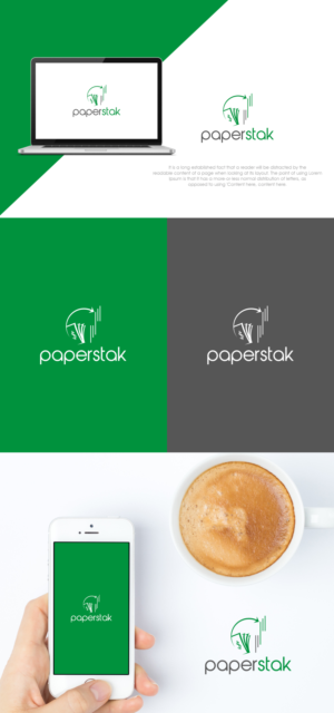 paperstak | Design de Logo par SL Designer