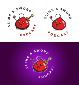 Sword & Slime Podcast | Logo Design by Elizaveta M