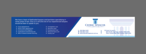 Graphic Design by ecorokerz for Cedric Spencer Lawyers | Design: #26571690