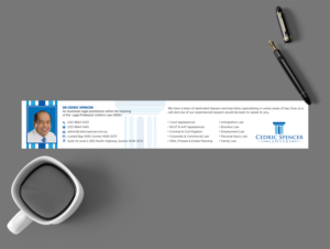 Graphic Design by GraphicsGuru for Cedric Spencer Lawyers | Design: #26573461