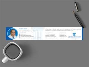 Grafik-Design von GraphicsGuru für Cedric Spencer Lawyers | Design: #26573489