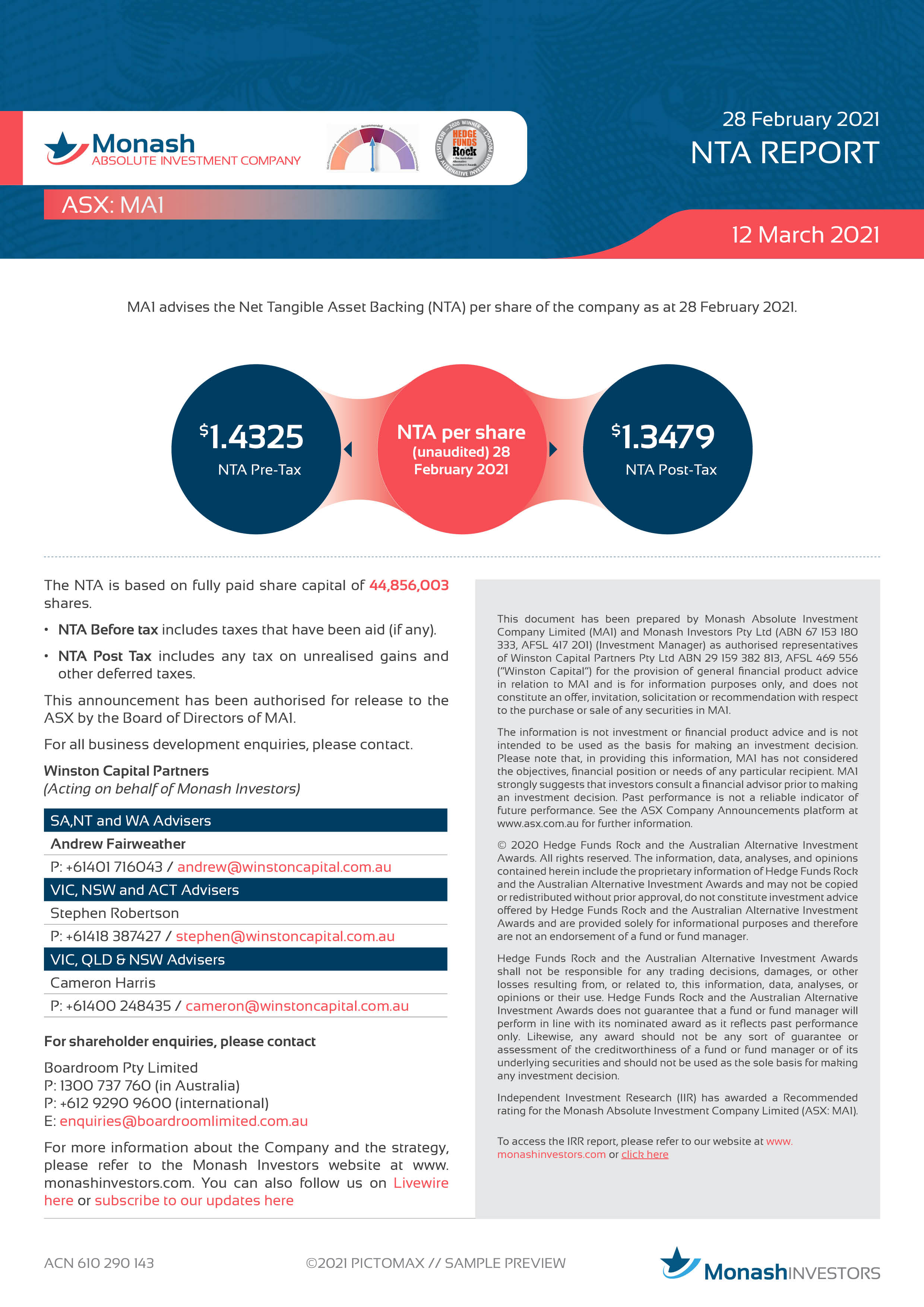 PowerPoint-Design von Gmmieh für Monash Investors Pty Ltd | Design #26609456