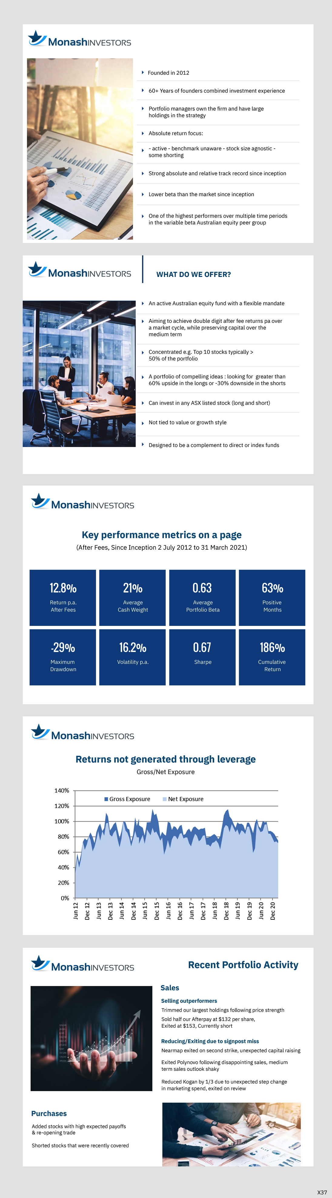 PowerPoint Design by pb for Monash Investors Pty Ltd | Design #26596617