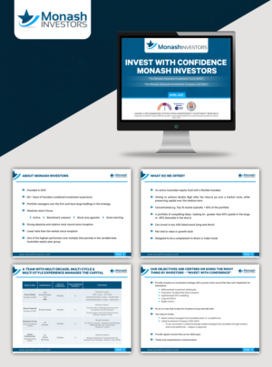 PowerPoint-Design von Graphic Gallery für Monash Investors Pty Ltd | Design #26609171