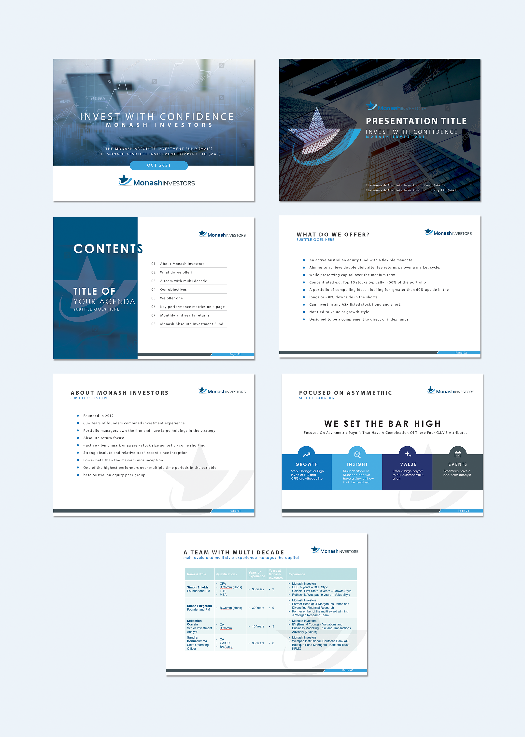 PowerPoint Design by nafizrahat for Monash Investors Pty Ltd | Design #26598137