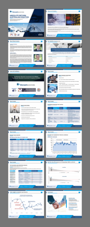 PowerPoint-Design von colourstreak für Monash Investors Pty Ltd | Design #26590787