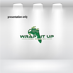Wrap It Up Junk Removal | Logo Design by uitaki