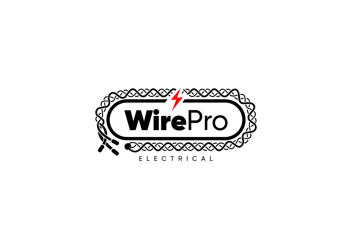 Logo Design by Lídia for WirePro Electrical Ltd | Design #26589792