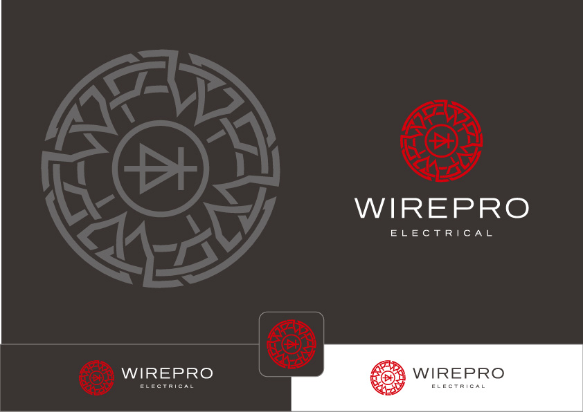 Logo Design by ~idiaz~ for WirePro Electrical Ltd | Design #26604740
