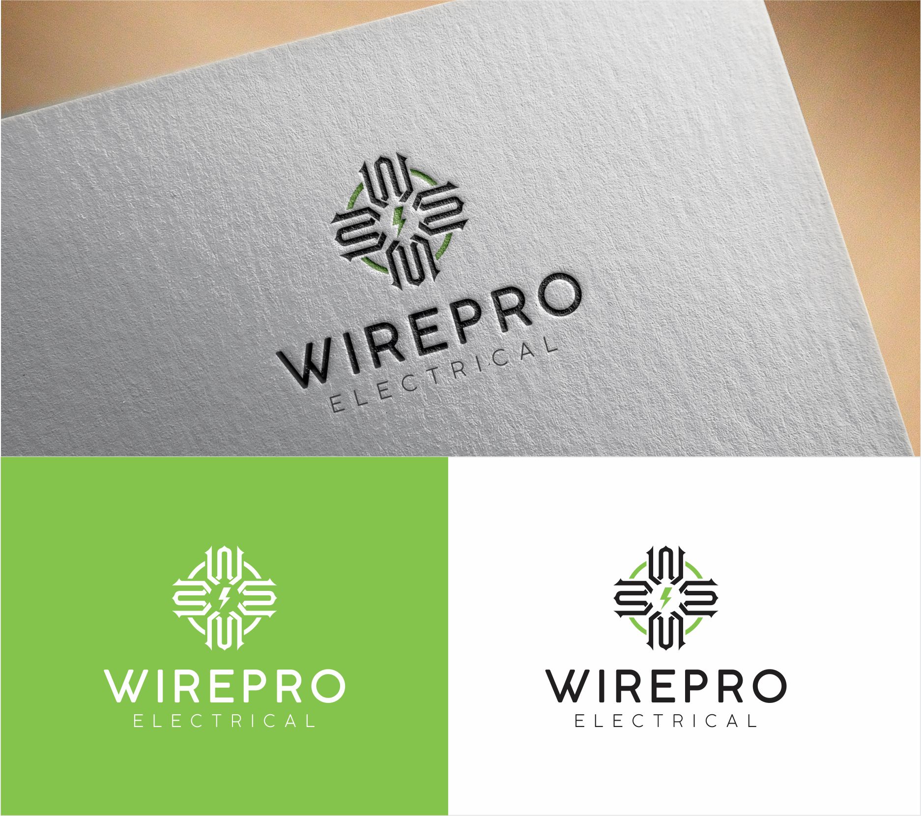 Logo Design by Prakash_arts for WirePro Electrical Ltd | Design #26614405