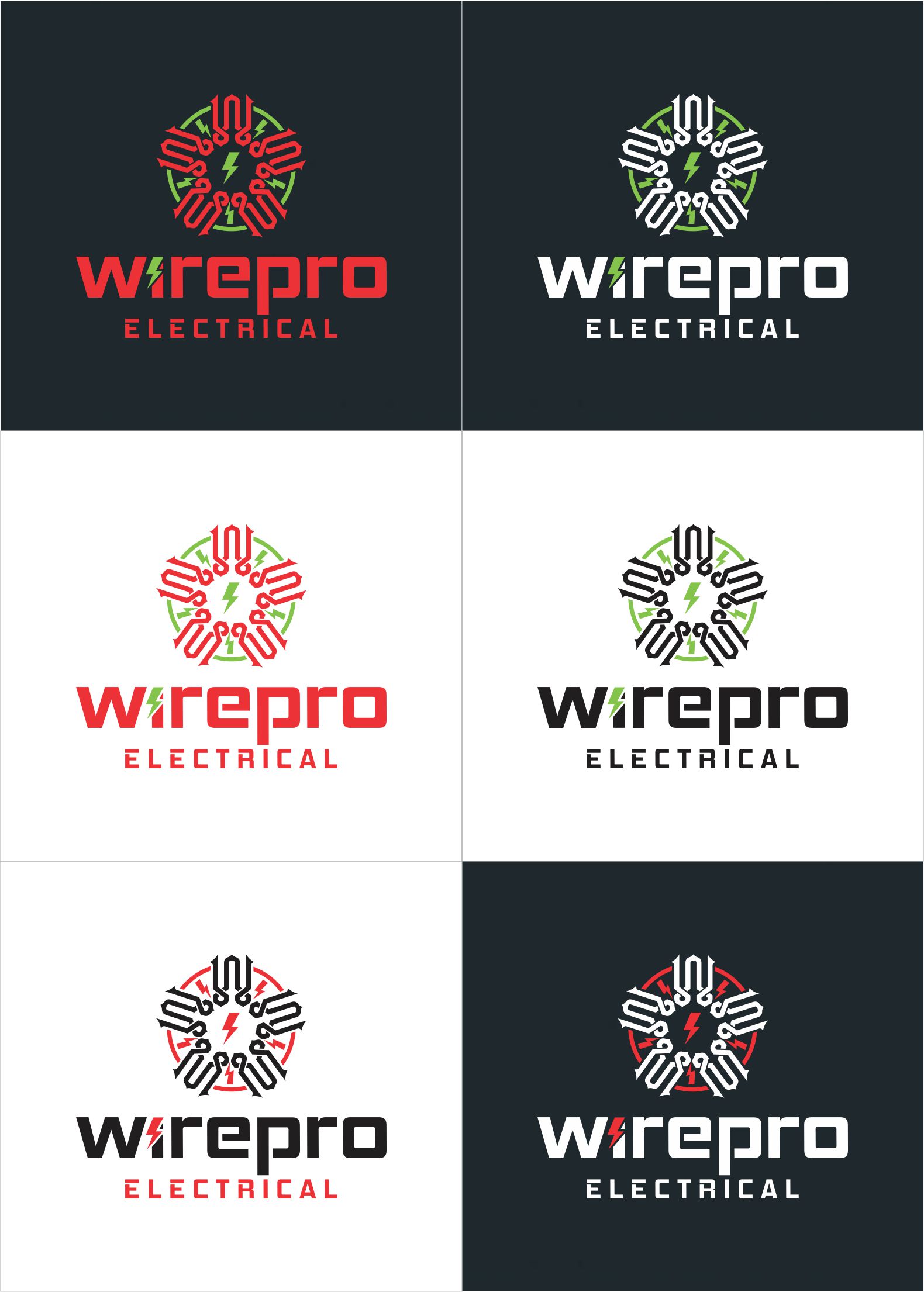 Logo Design by Prakash_arts for WirePro Electrical Ltd | Design #26615351
