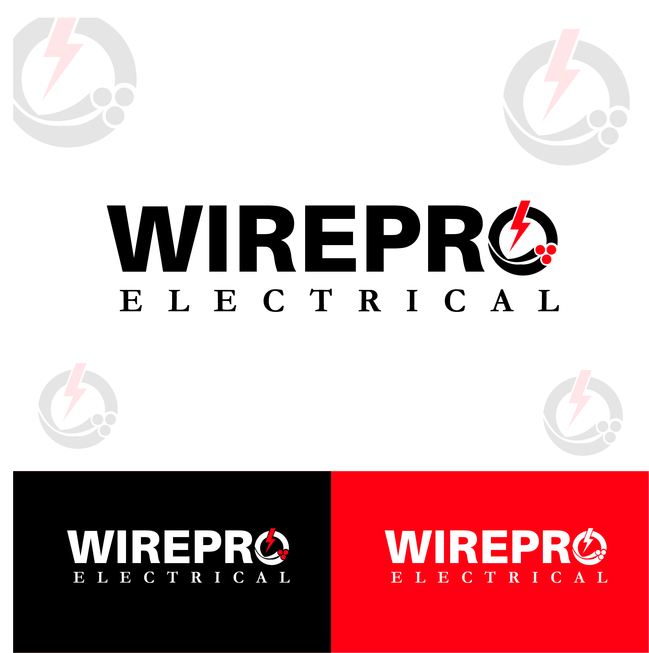 Logo-Design von Thangarasu für WirePro Electrical Ltd | Design #26582613