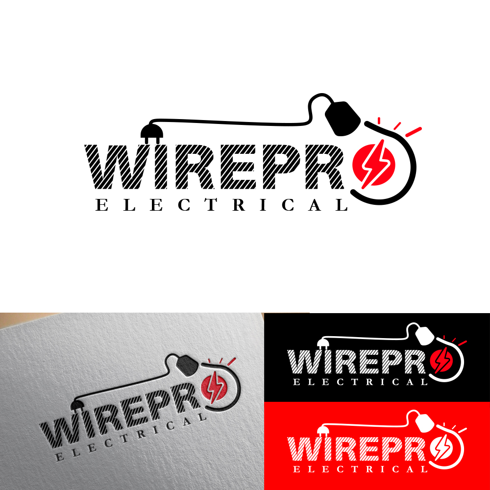 Logo-Design von Thangarasu für WirePro Electrical Ltd | Design #26588202