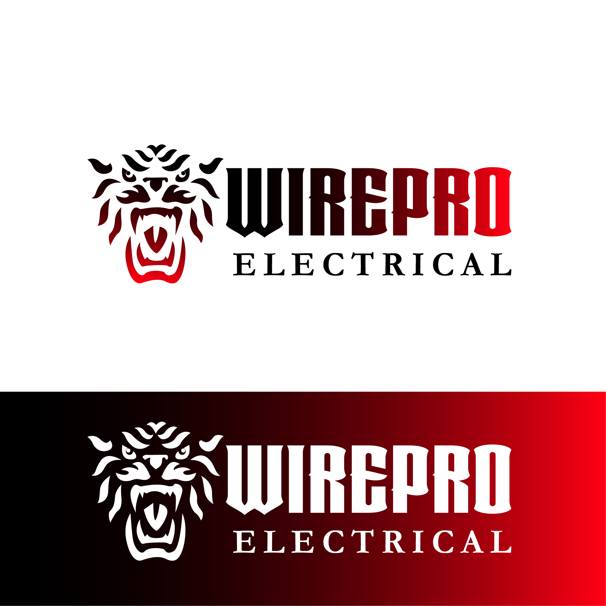 Logo Design by Thangarasu for WirePro Electrical Ltd | Design #26620118