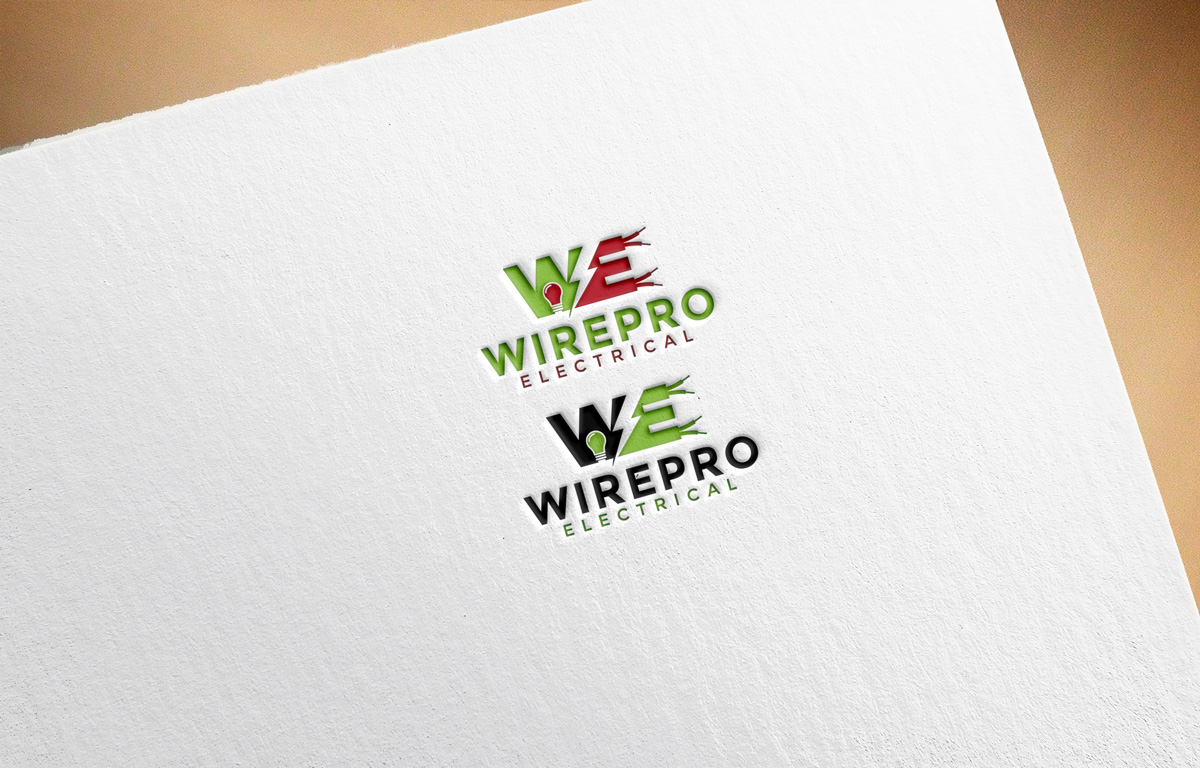 Logo Design by mahfujrisath768 for WirePro Electrical Ltd | Design #26620893