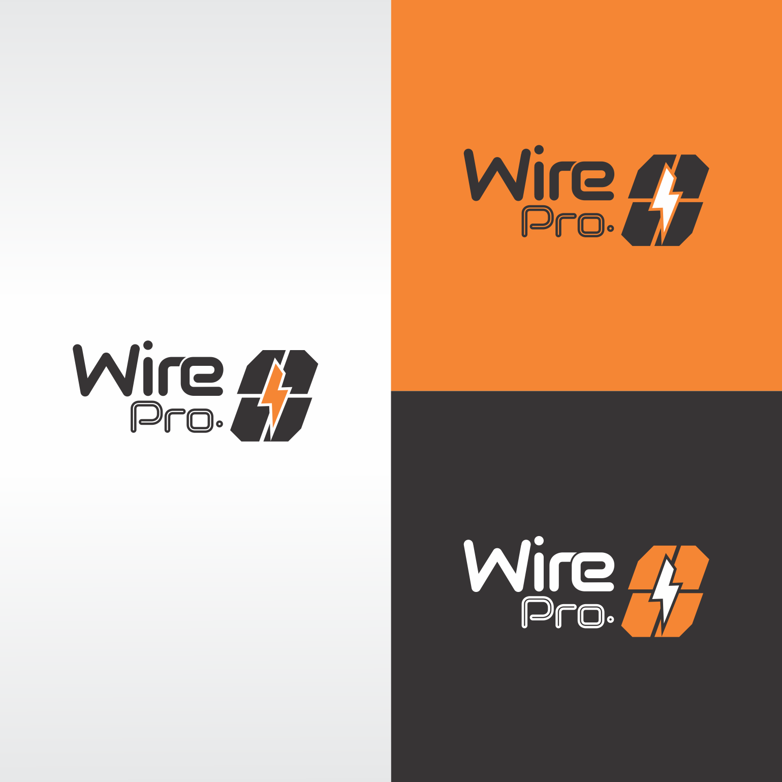 Logo Design by saher khan 2 for WirePro Electrical Ltd | Design #26573137