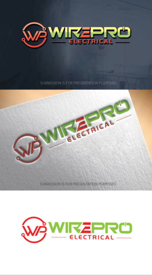 Logo Design by graphicevolution for WirePro Electrical Ltd | Design: #26617084