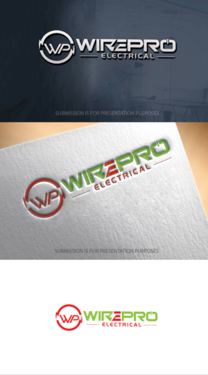Logo Design by graphicevolution for WirePro Electrical Ltd | Design: #26636072