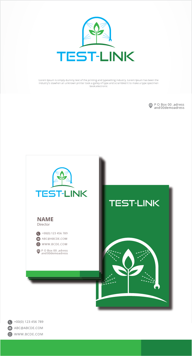 Logo-Design von graphicevolution für Test-Link | Design #26578049