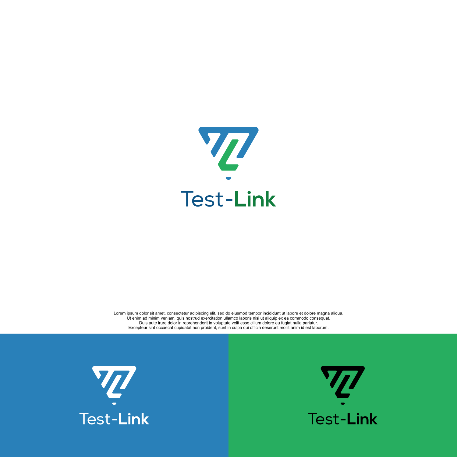 Logo Design by siti MWDesign for Test-Link | Design #26591235