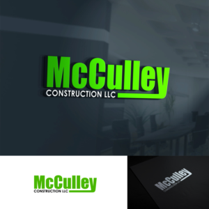 McCulley Construction LLC  | Logo Design by UMBRA Designs