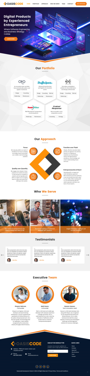 Web Design by pb for this project | Design: #26578789