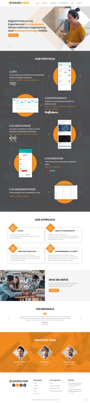 Web Design by pb for this project | Design: #26578790