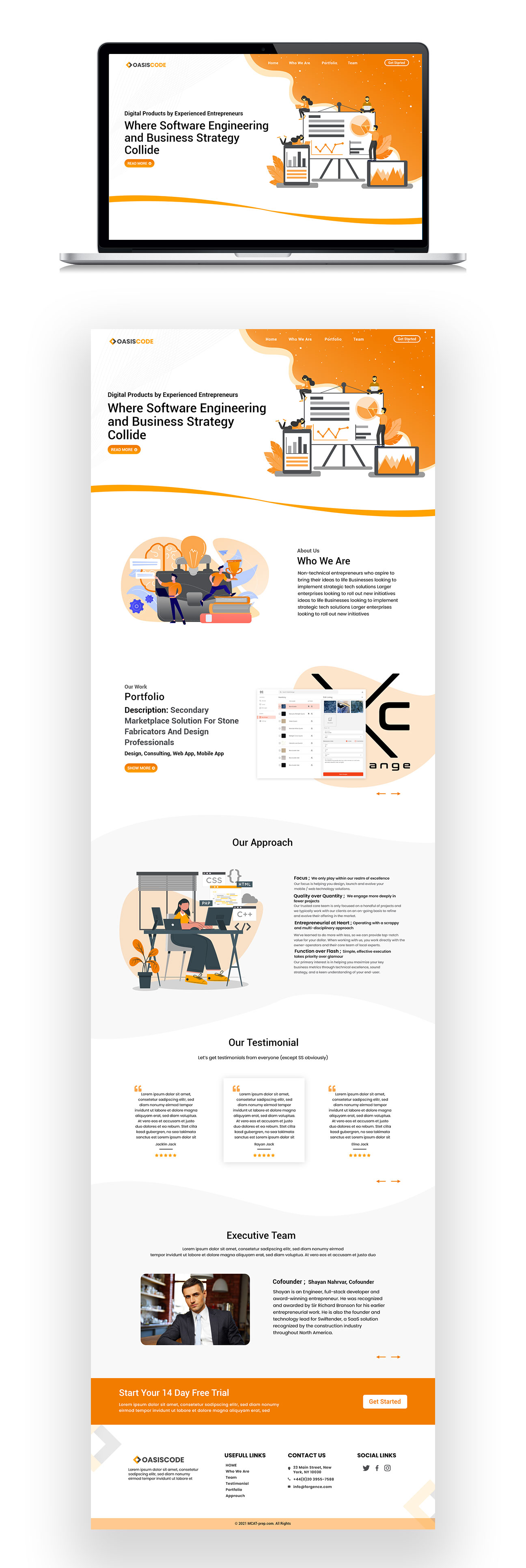 Web Design by Adeel Rahman for this project | Design #26588907