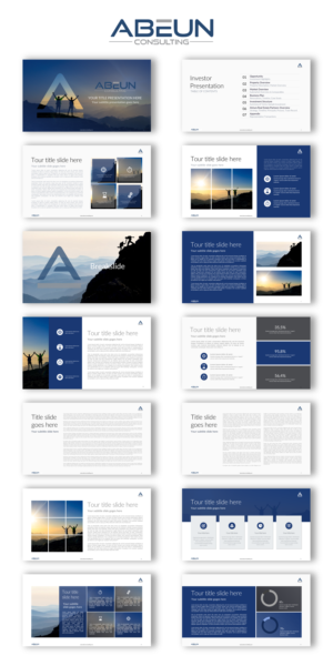 PowerPoint Template Design for Management Consultancy | PowerPoint Design by joseborgesbarboza 2