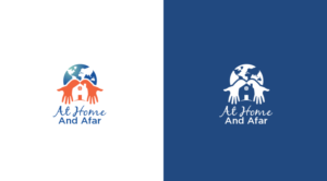 At Home And Afar | Logo Design by jaime.sp