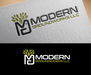 Modern Groundworks LLC. | Diseño de Logo por blue eye