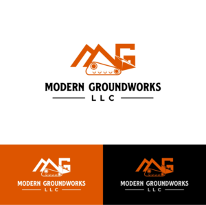 Modern Groundworks LLC. | Logo Design by ZeneFashions
