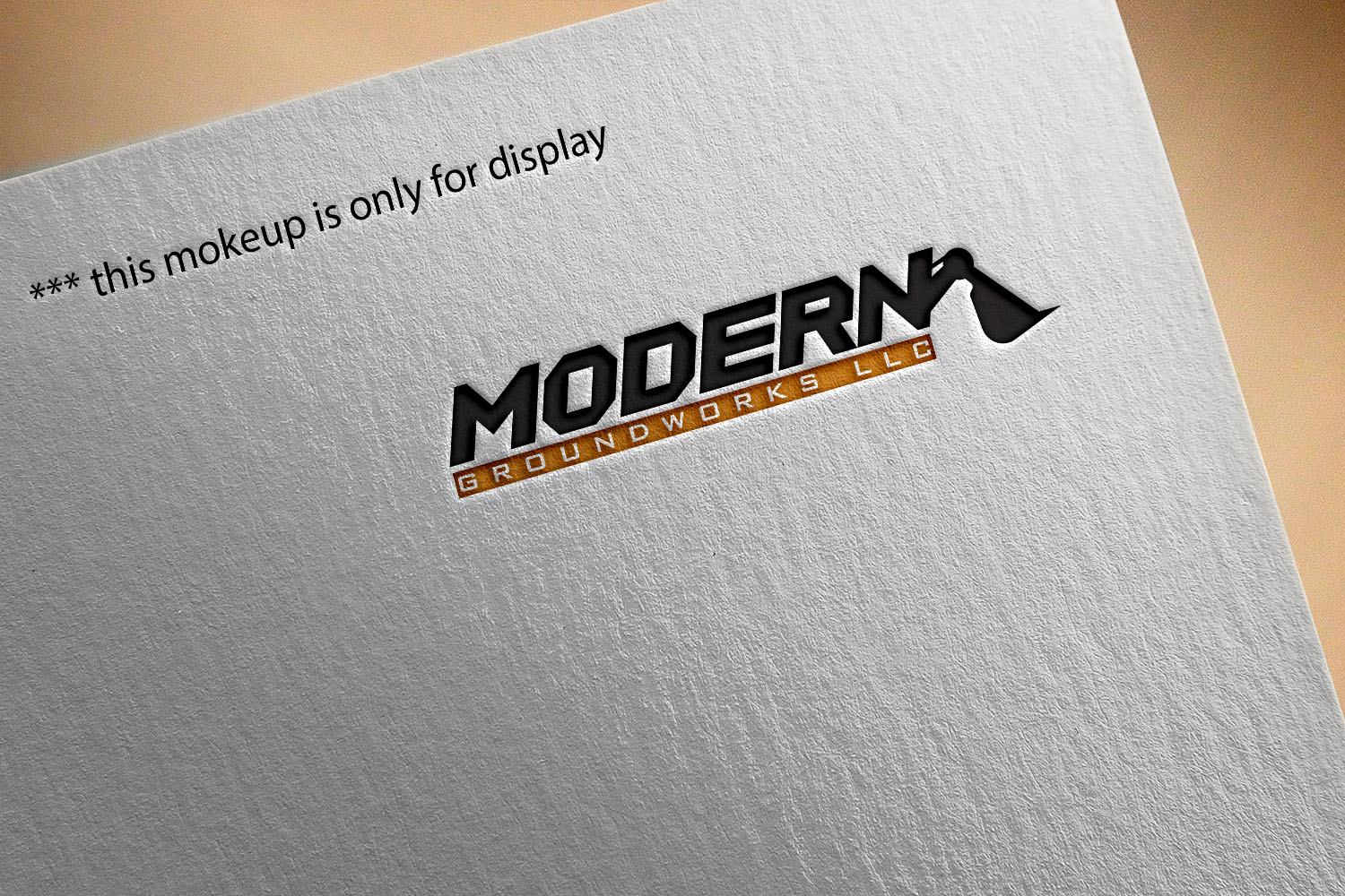 Logo Design by Ochieng for Modern Groundworks LLC. | Design #26581595