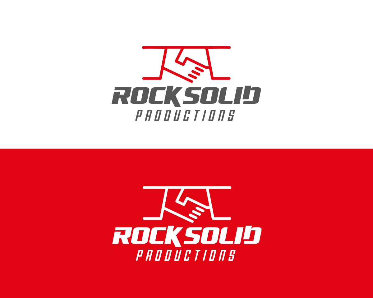 Logo Design by Petrol Design for Rock Solid Productions LLC | Design #26577713
