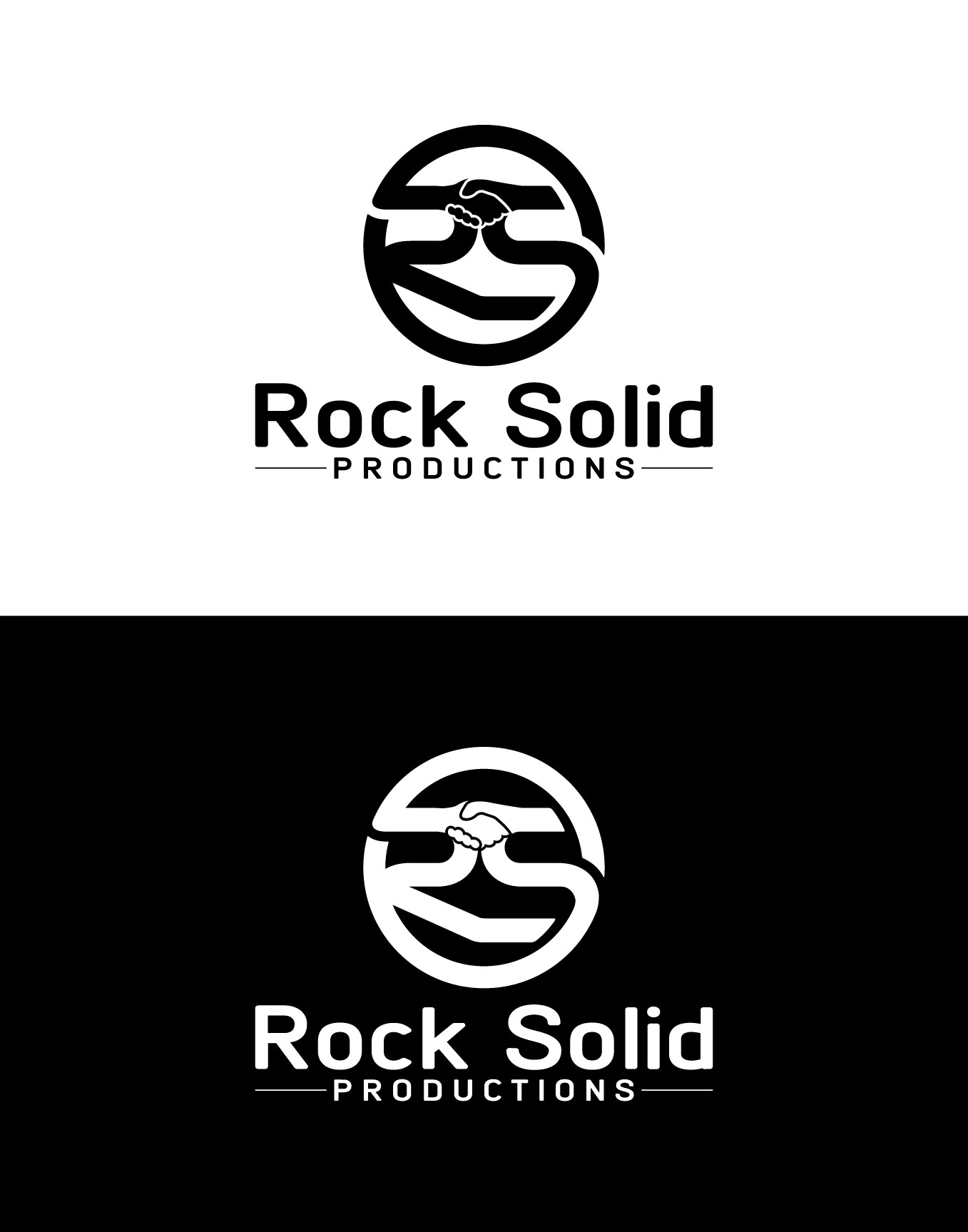 Diseño de Logo por FireflyArt para Rock Solid Productions LLC | Diseño #26585659