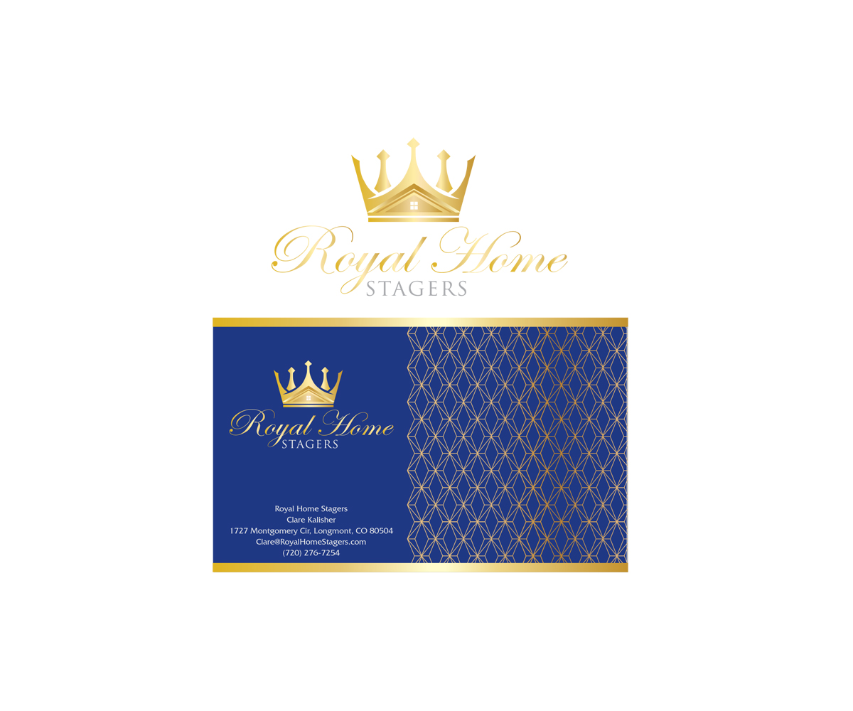 Logo Design by ERICK ANDRE VOORNEMAN for Royal Home Stagers | Design #26614173