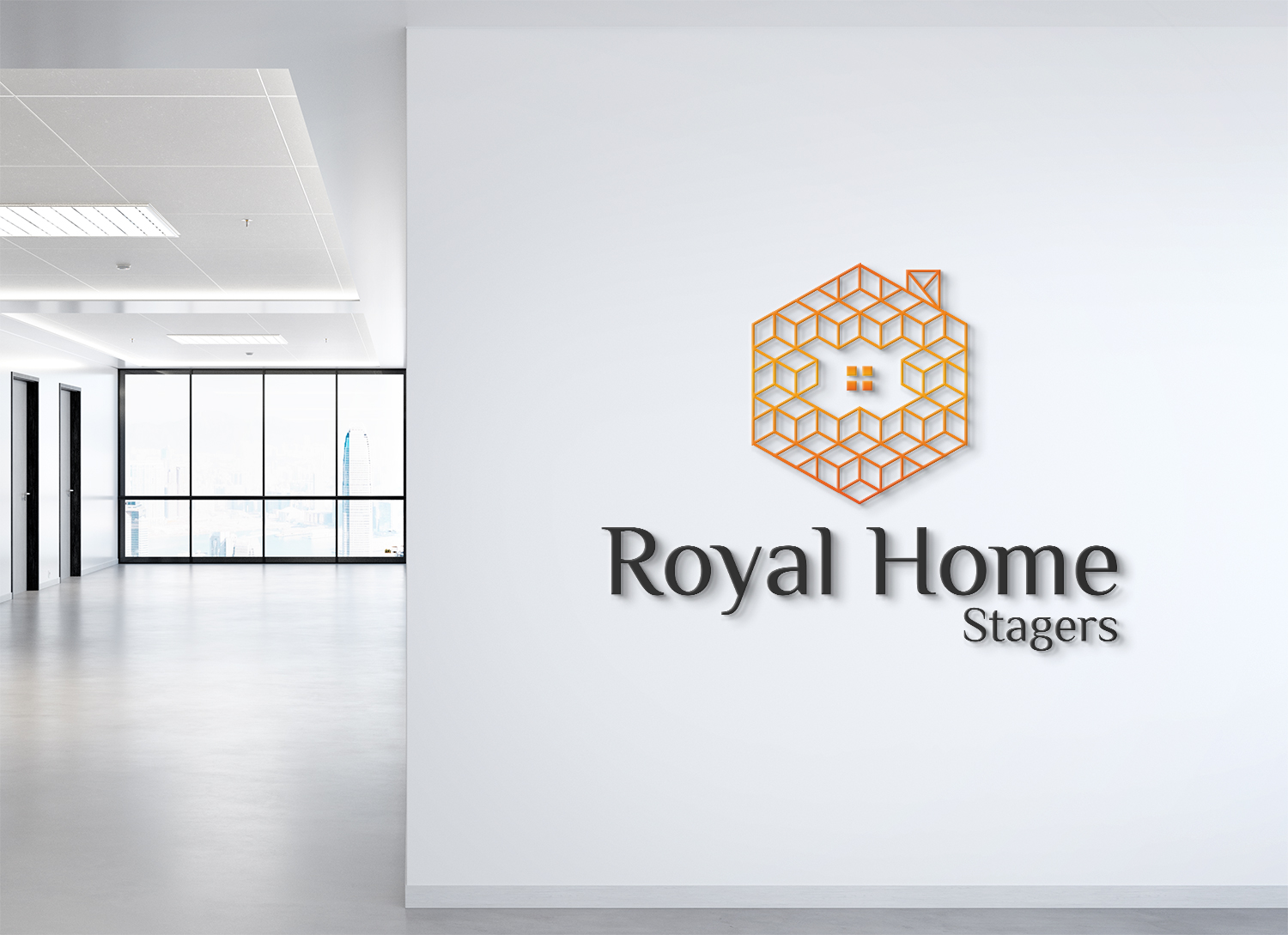 Diseño de Logo por Deziners Zone para Royal Home Stagers | Diseño #26577819
