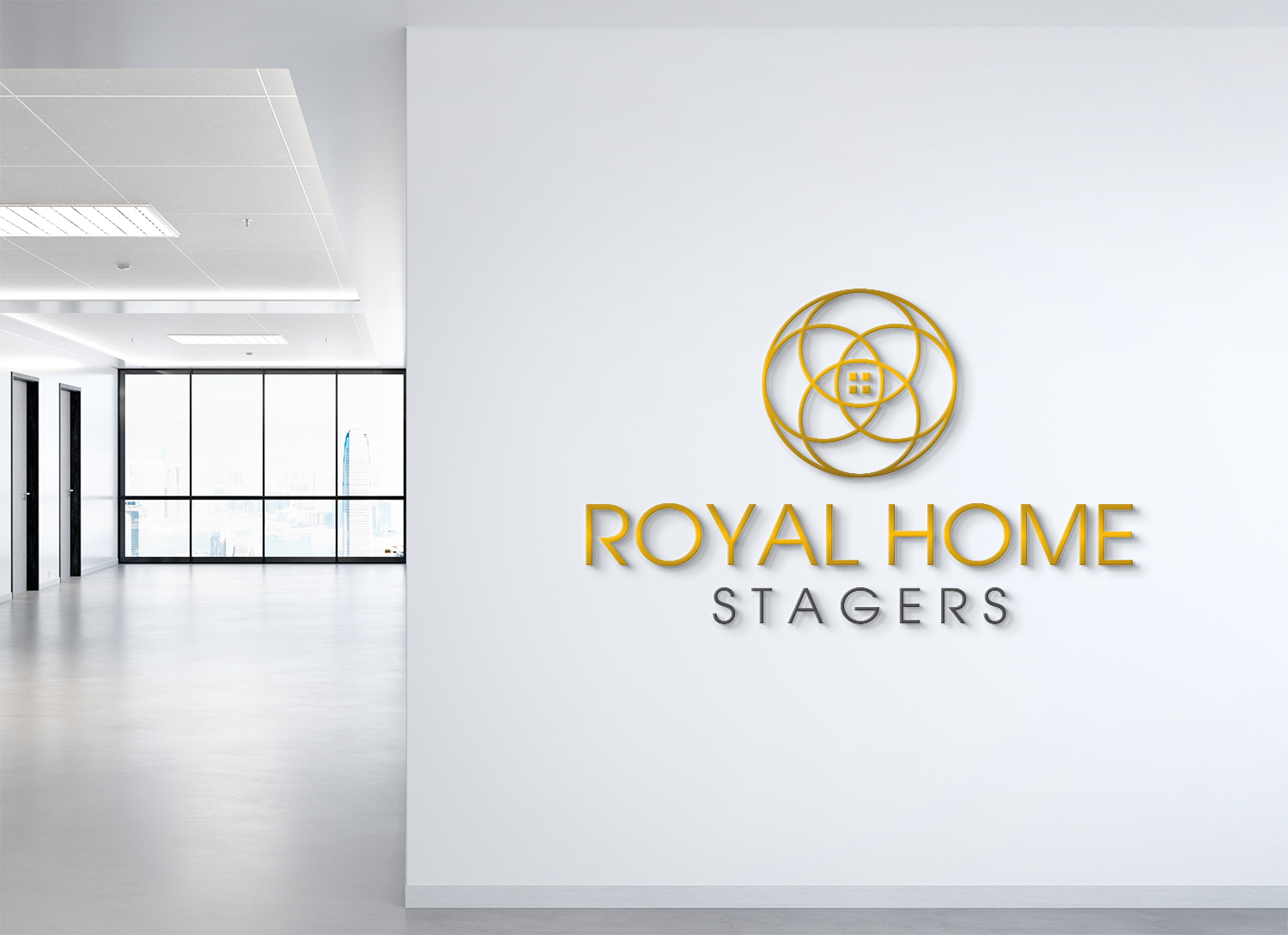 Logo Design by Deziners Zone for Royal Home Stagers | Design #26577821