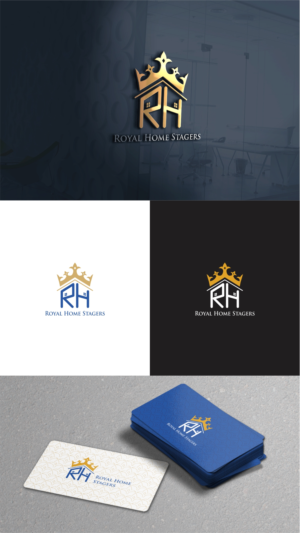 Logo Design by Yug Dave for Royal Home Stagers | Design #26581457