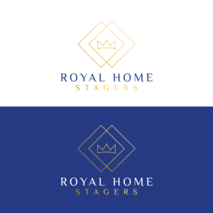 Diseño de Logo por Zak deZign para Royal Home Stagers | Diseño: #26576513