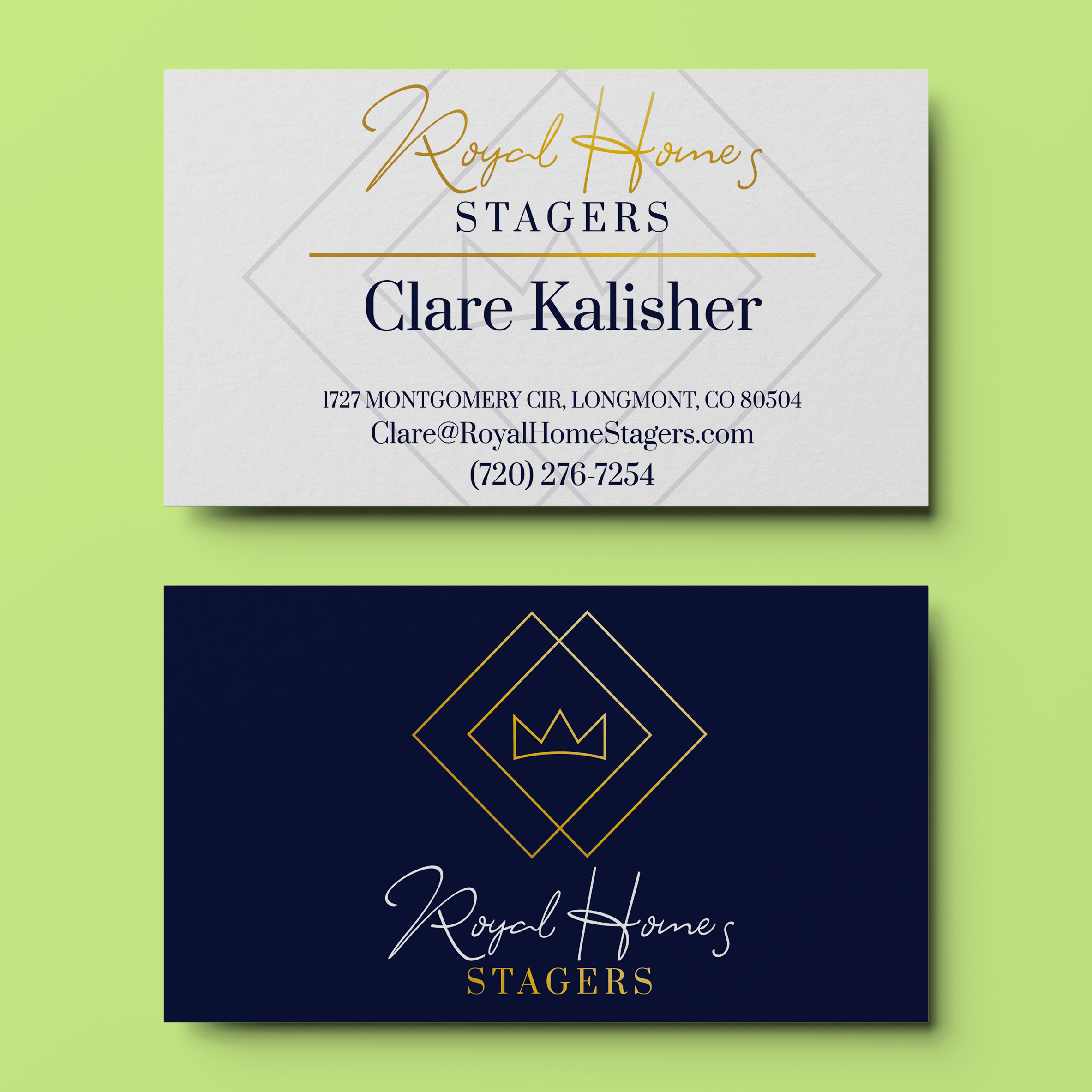 Diseño de Logo por Zak deZign para Royal Home Stagers | Diseño #26591911