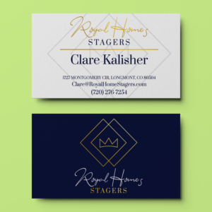 Diseño de Logo por Zak deZign para Royal Home Stagers | Diseño: #26591911