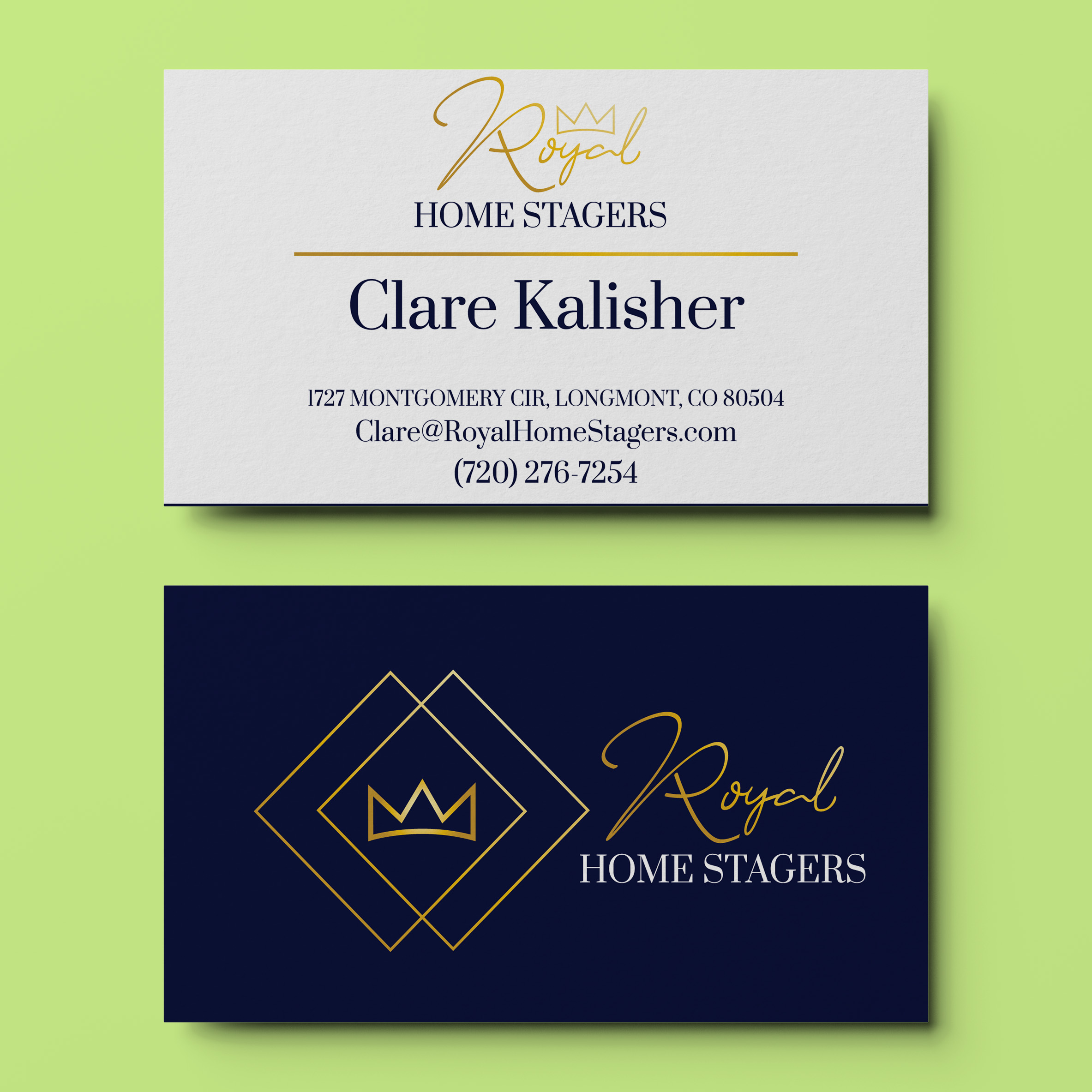 Diseño de Logo por Zak deZign para Royal Home Stagers | Diseño #26613121