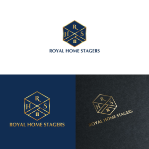 Logo Design by CreativeFlows 2 for Royal Home Stagers | Design #26578502