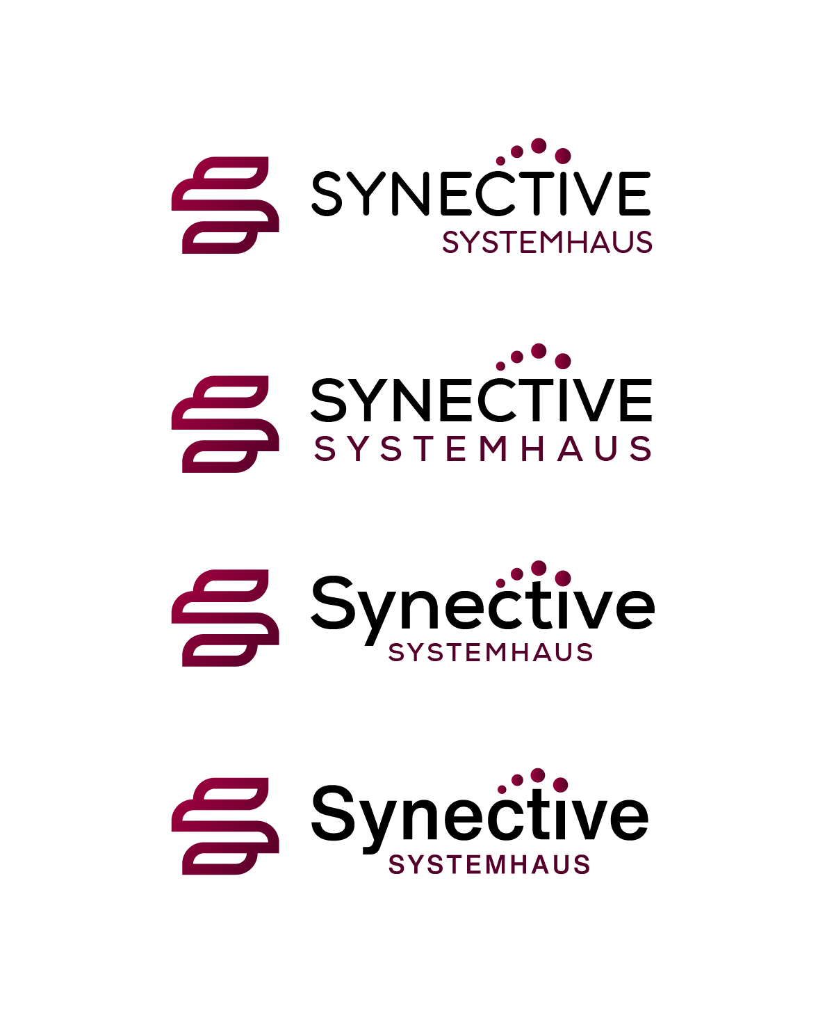 Logo Design by meolico for Synective Systemhaus GmbH & Co. KG | Design #26634215