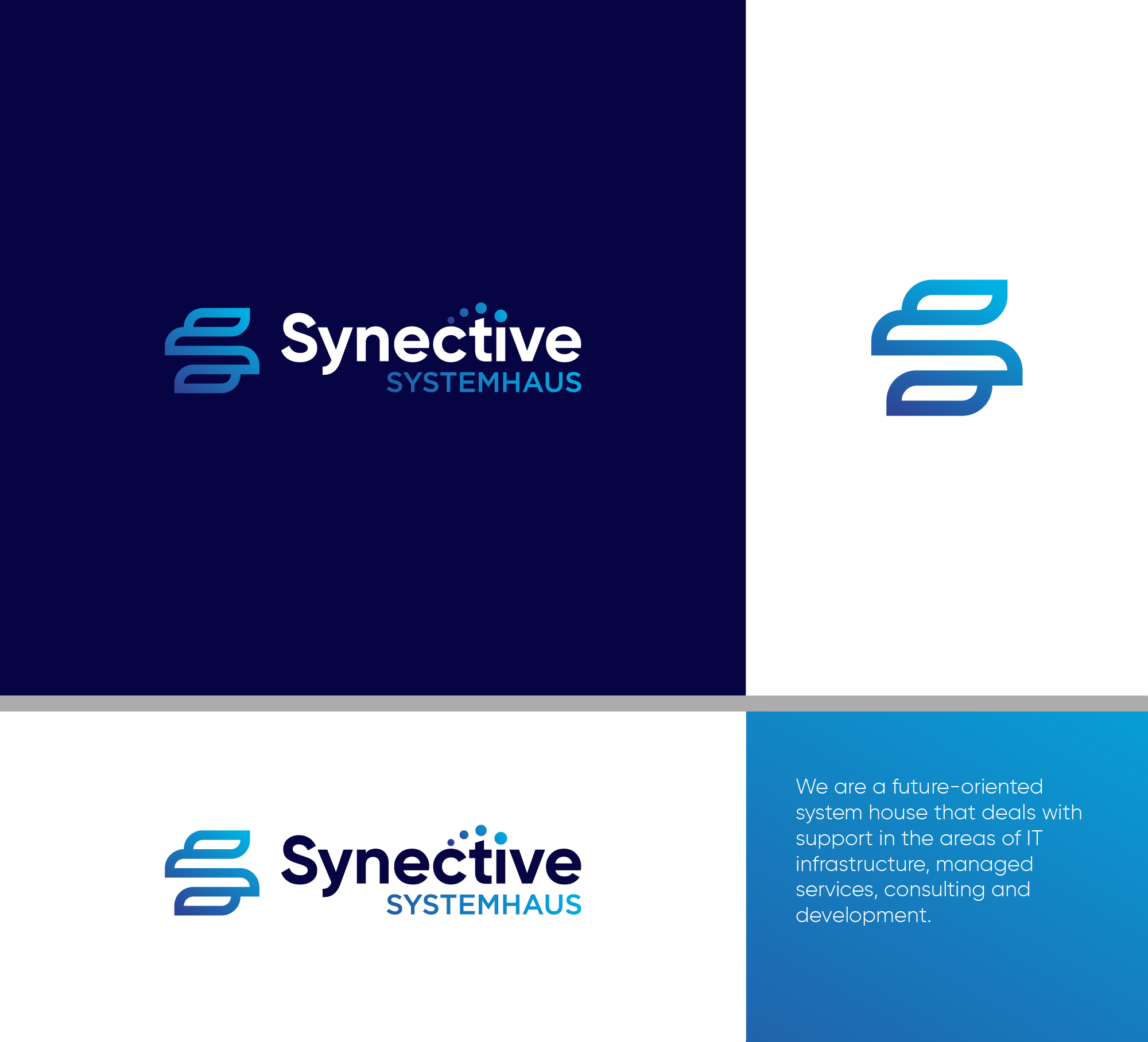 Logo Design by meolico for Synective Systemhaus GmbH & Co. KG | Design #26668066