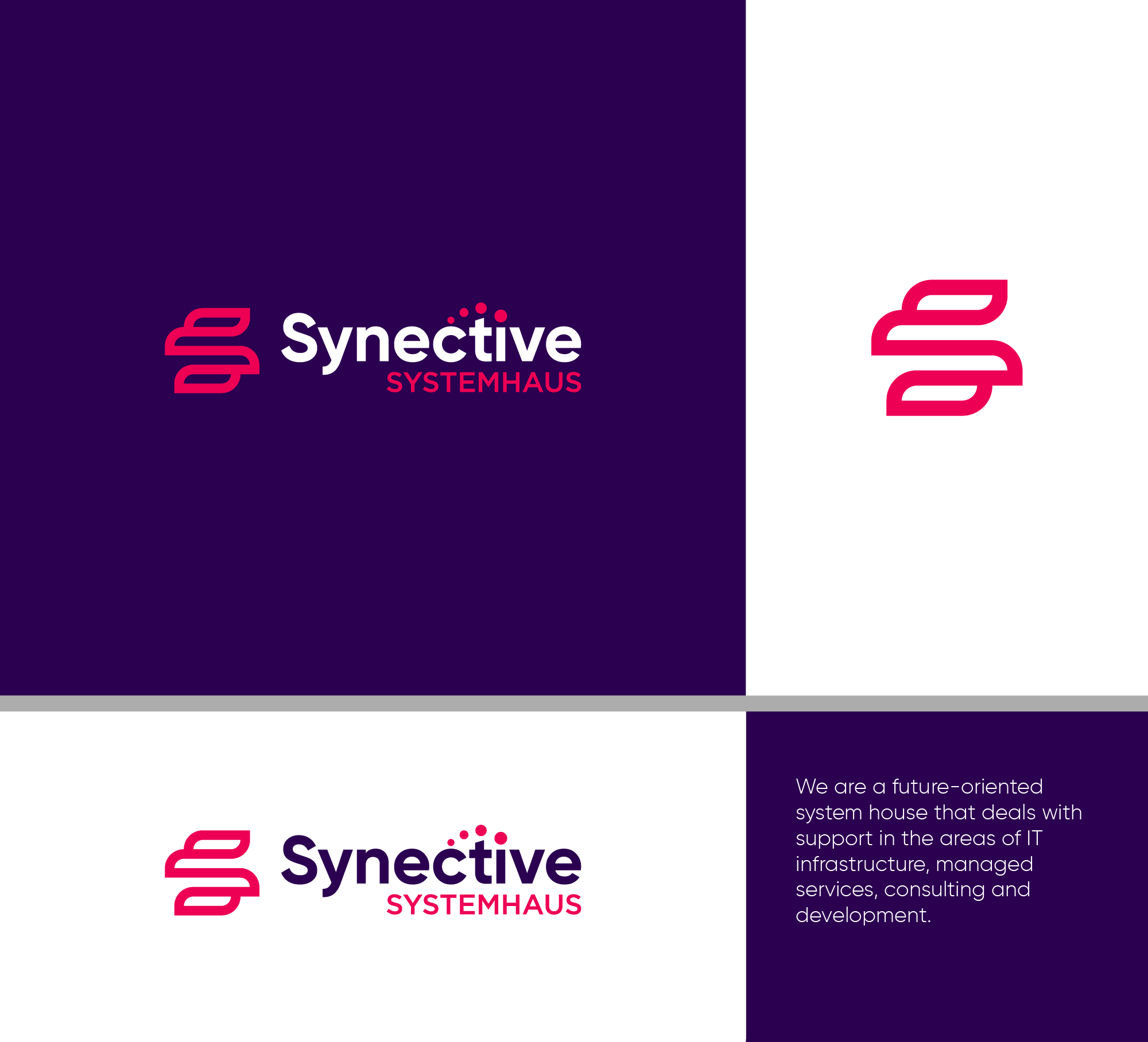 Logo Design by meolico for Synective Systemhaus GmbH & Co. KG | Design #26668068