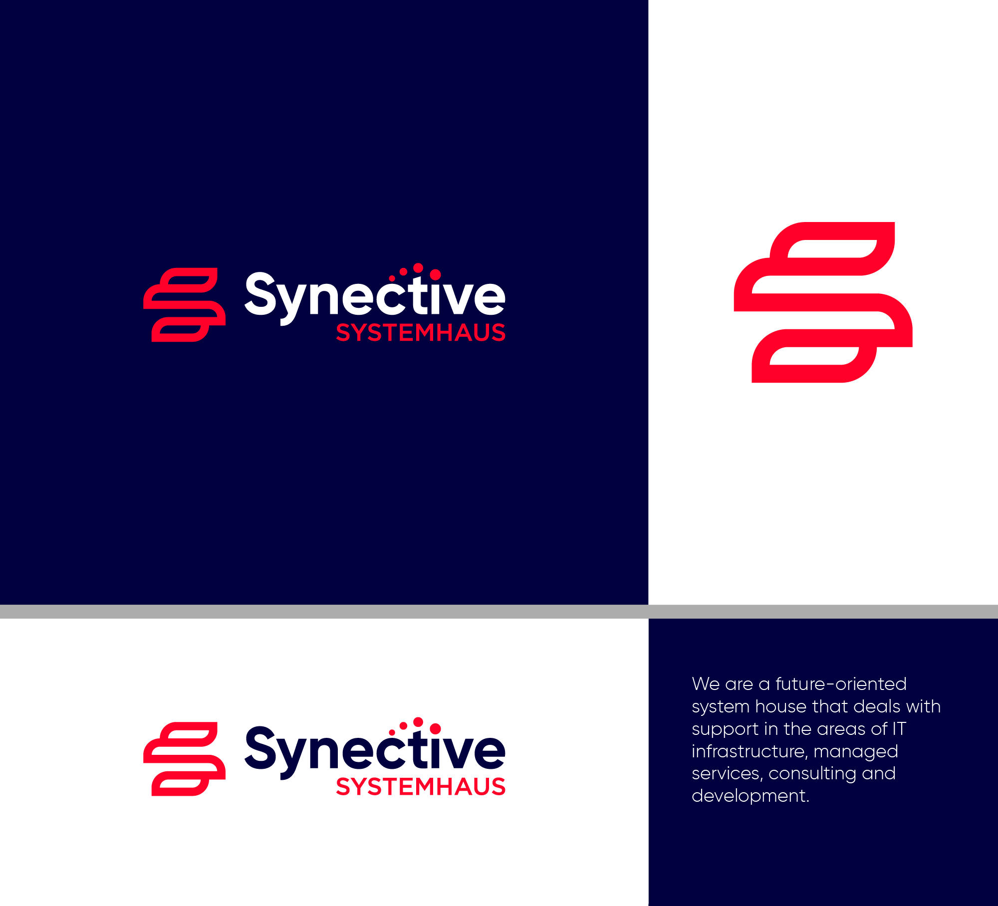 Logo-Design von meolico für Synective Systemhaus GmbH & Co. KG | Design #26668100